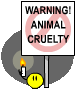 warning animal...